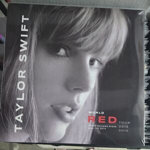 Taylor Swift World Tour Vinyl - Black and Red